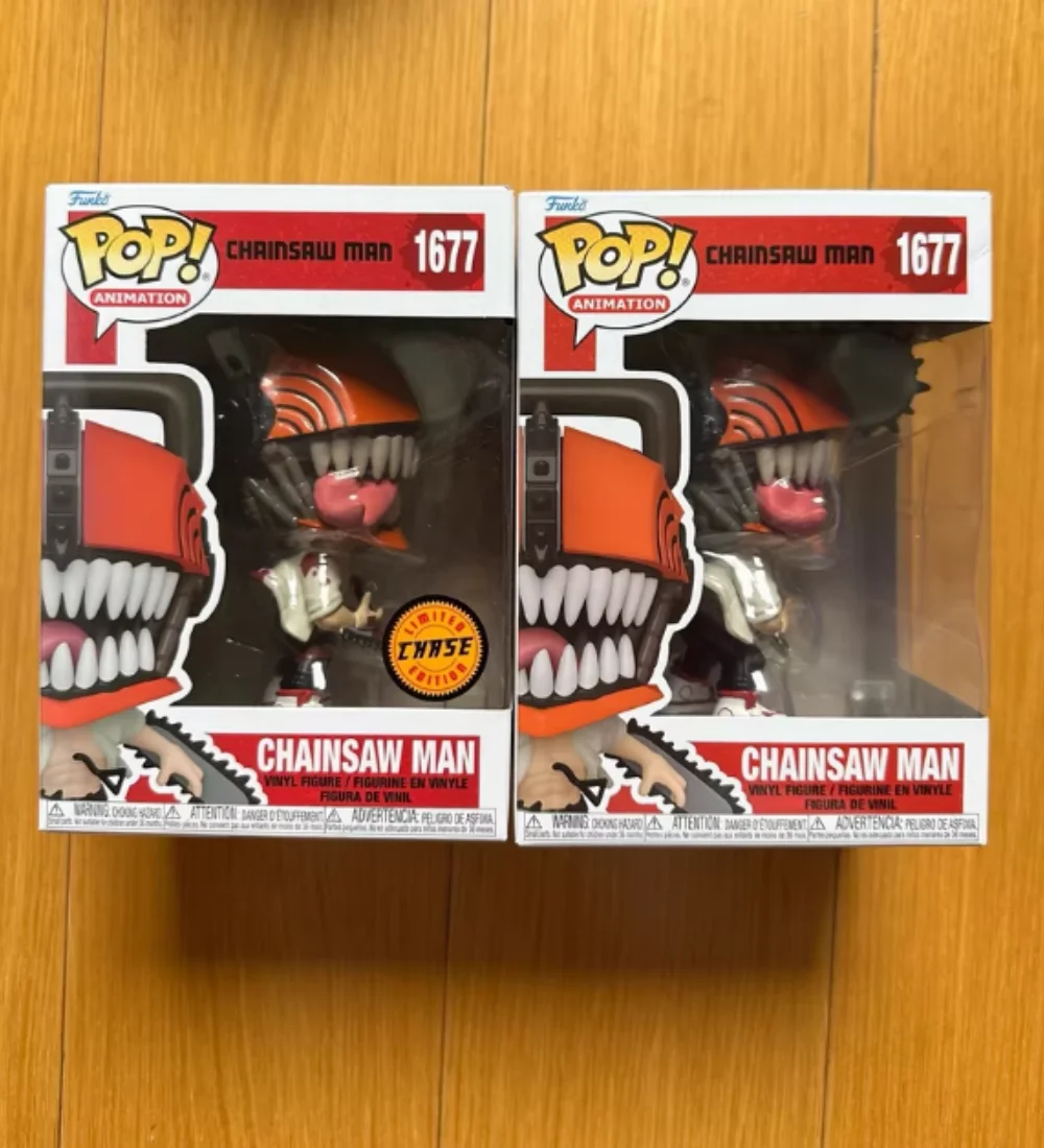 

Фигурка Chainsaw Man 1667 Funko Pop (варианты Chase), виниловая фигурка, коллекционная, лимитированная серия, украшение для рабочего стола, модель, игрушка, подарок