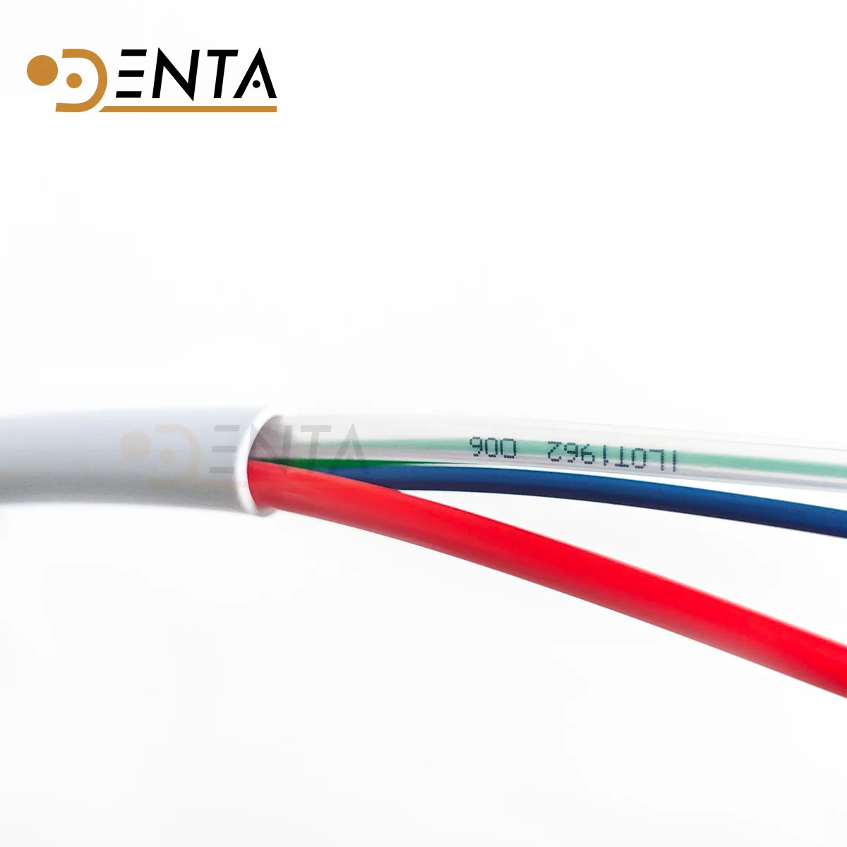 Tubo flessibile universale per manipolo dentale, connettore a 4 fori per tubo di spruzzo d'acqua per motore ad aria ad alta velocità, parti di riparazione per utensili dentali
