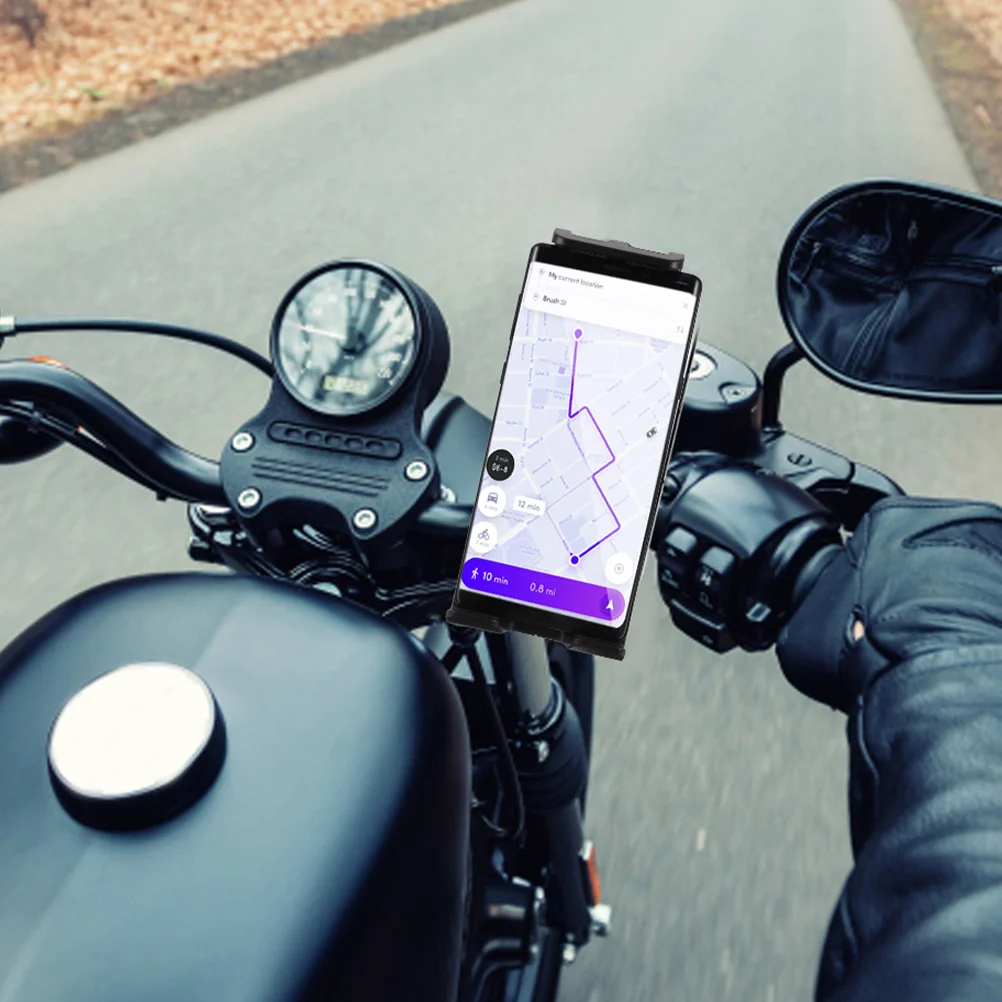 

2pcs Bike Phone Holder Adjustable 360° Rotation Handlebar Mount For Motorcycle Electric Bike Cycling Navigation Shockproof