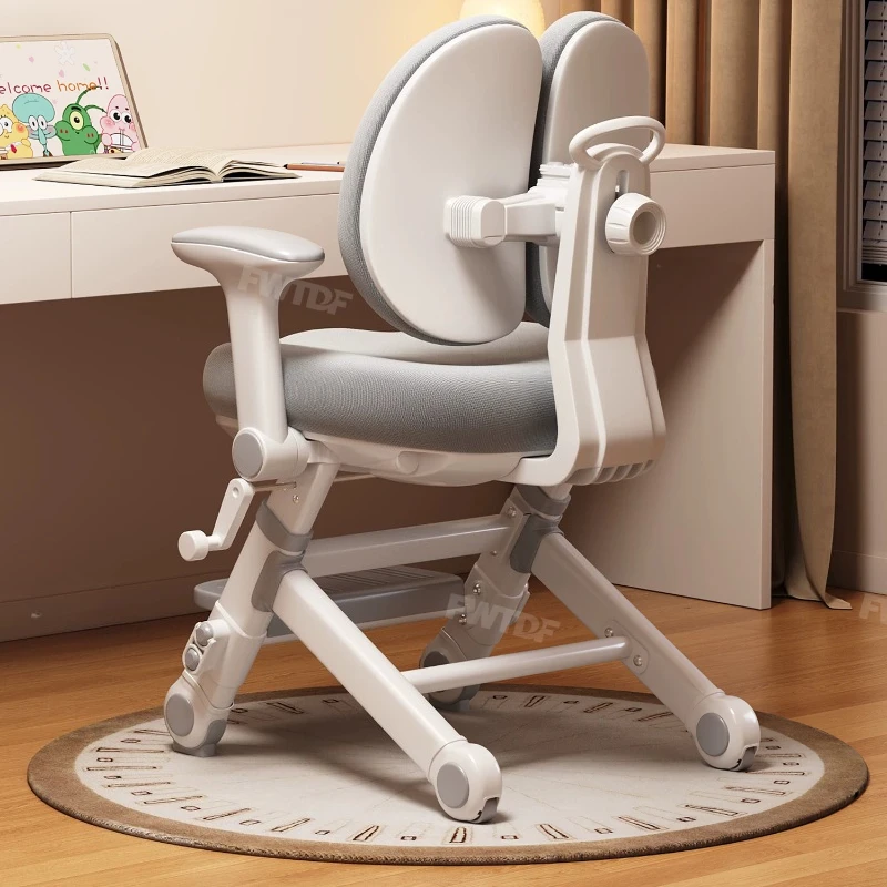 

Youth Desk Chair Child Girl Chairs Kids Furniture Learning Chair Children Children's Armchair Dining Toddler Room Growing Gamer