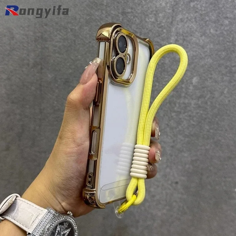 ل Tecno Spark Go 2025 2024 6 GO 1 40 Pro Plus 40C 20C 20 10C 10 9 8C جراب هاتف مع حزام الحبل تصفيح غطاء خلفي فاخر #1