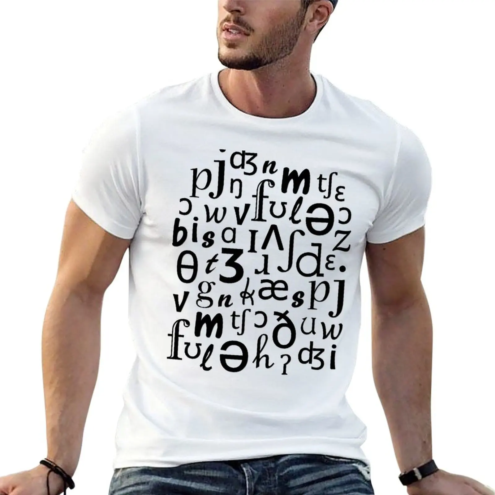 English Phonetic Sounds | Linguistics (White) T-Shirt Halloween Casual T-Shirt