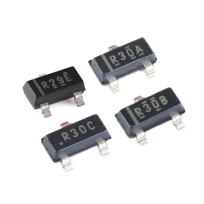 10 قطعة REF3012AIDBZR REF3020AIDBZR REF3025AIDBZR REF3030AIDBZR REF3033AIDBZR REF3040AIDBZR الشاشة الحريرية R30x SOT23 رقاقة مرجعية