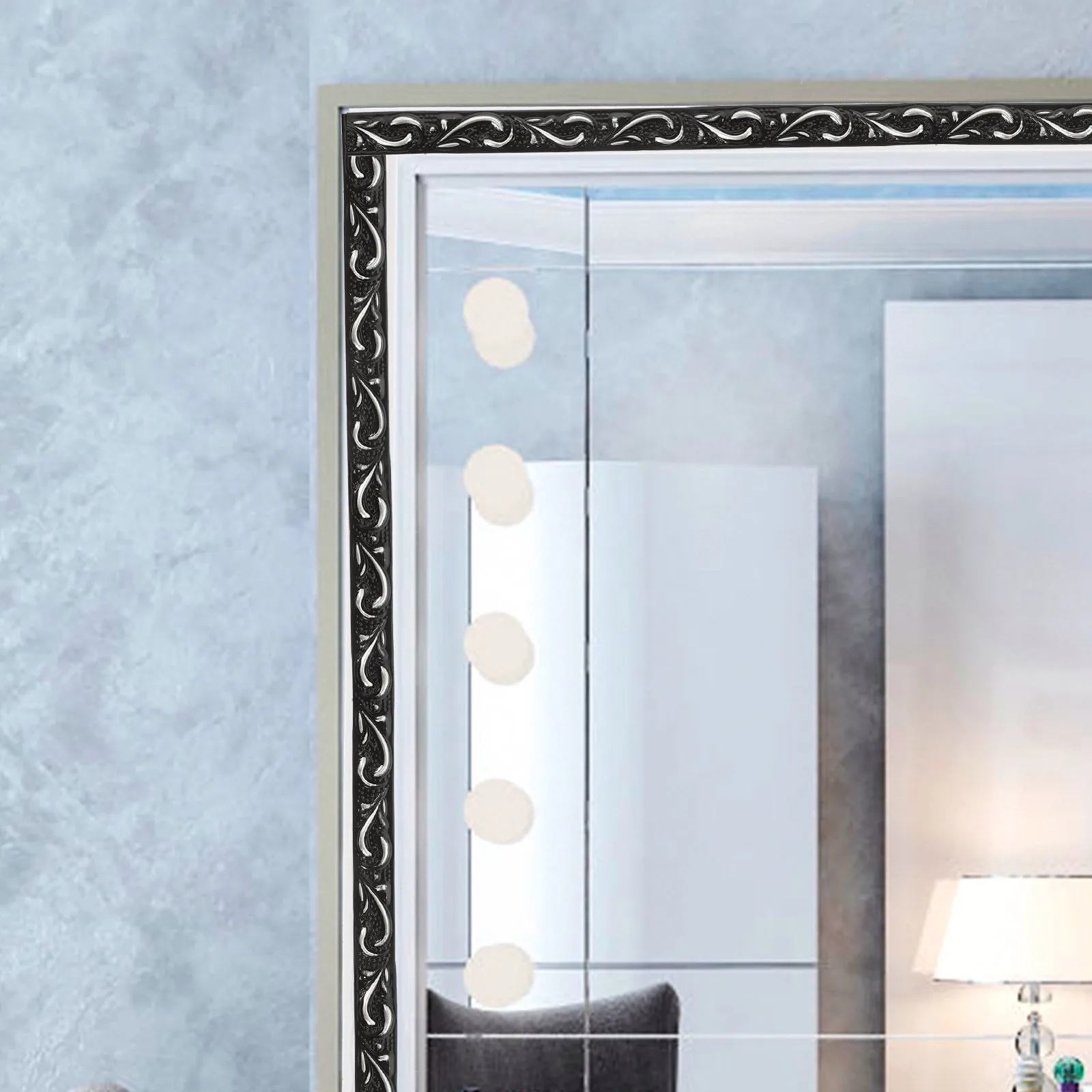 1 rol zelfklevende decoratieve sierstrip PVC flexibele muur hoeklijst Peel Stick Edge voor plafondspiegel achtergrondmuur