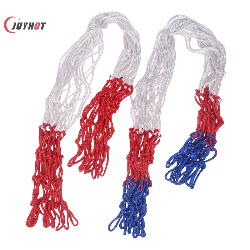 3.5MM Basketball Net All-Weather Basketball Net Dual/Tri-Color Basketball Hoop Net Powered Basketball Hoop Basket Rim Net