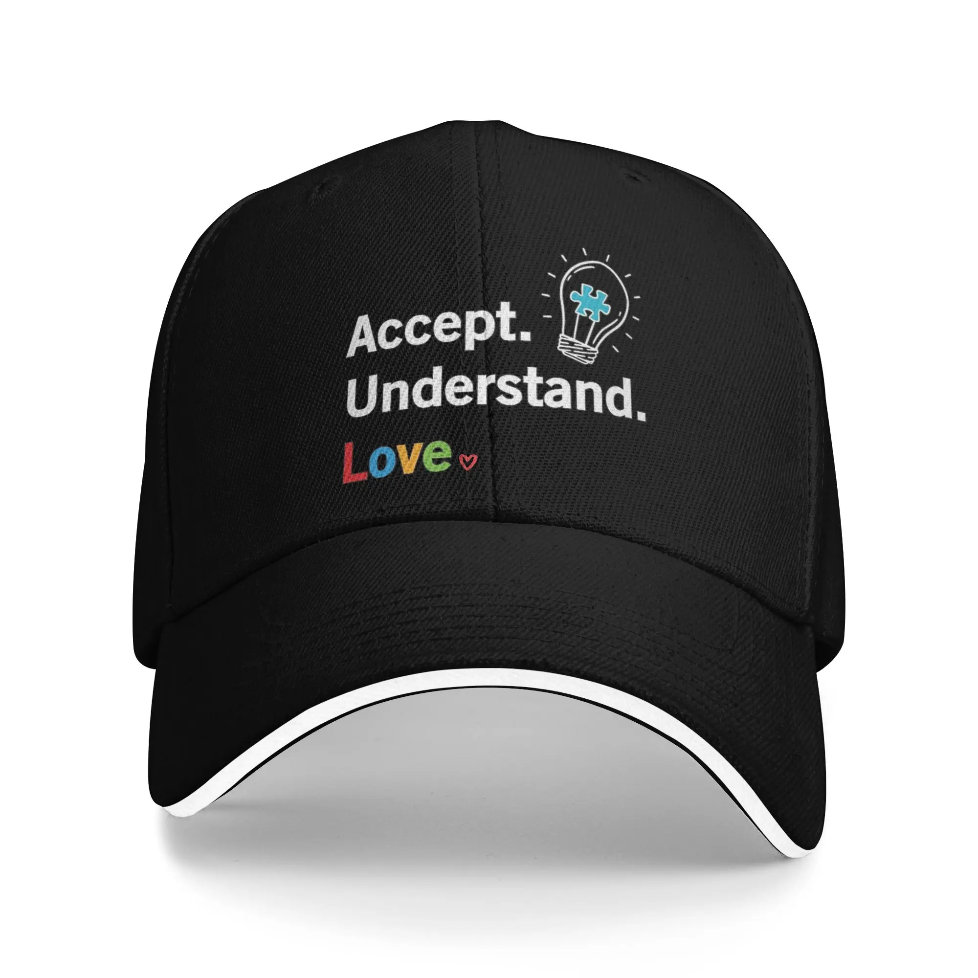 Autism Awareness Respect Love Support  Baseball Cap Accessories Classic  Sun Cap For Men Women Daily Headewear  Adjustable