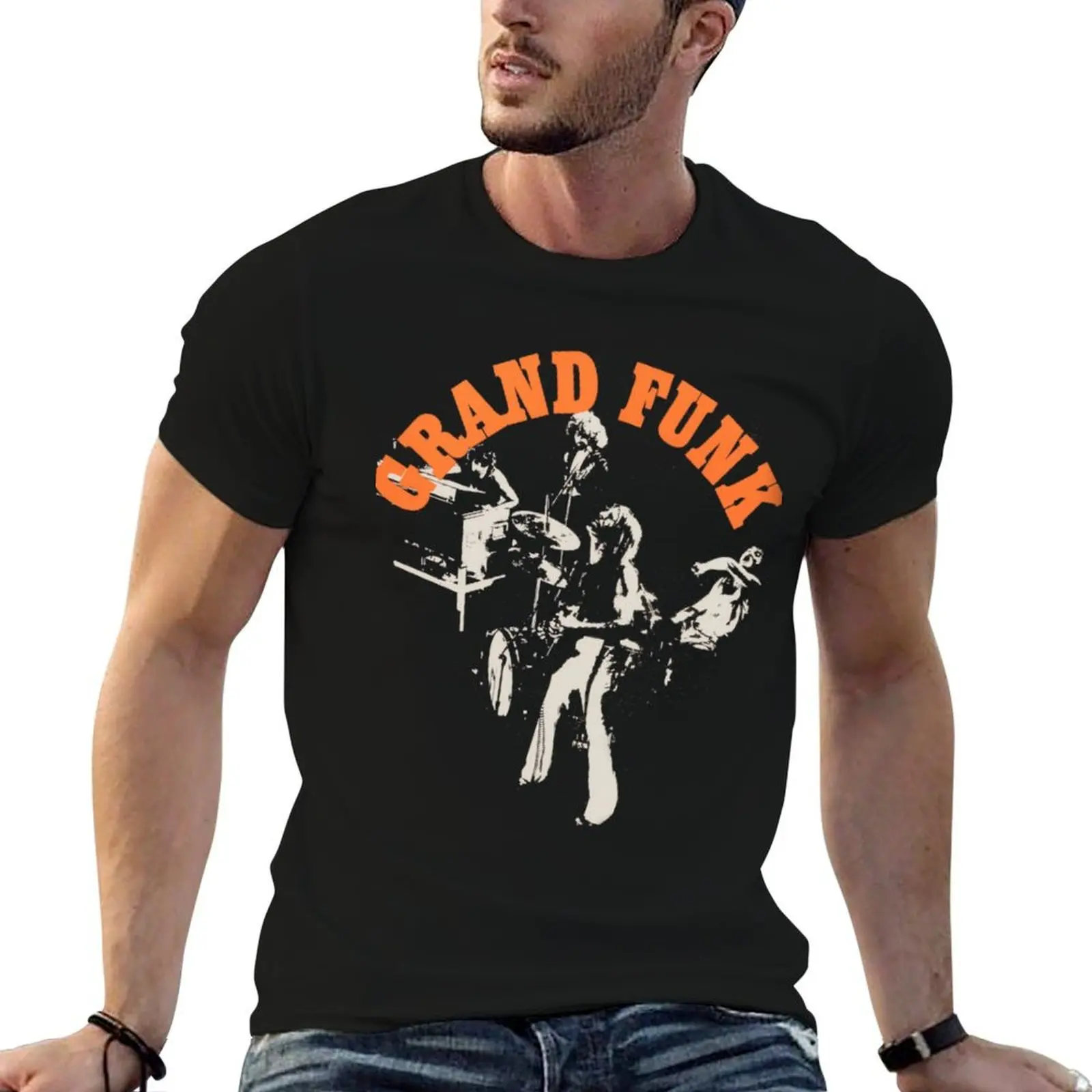 Grand Funk Railroad T-Shirt funny gifts vintage clothes anime shirts men