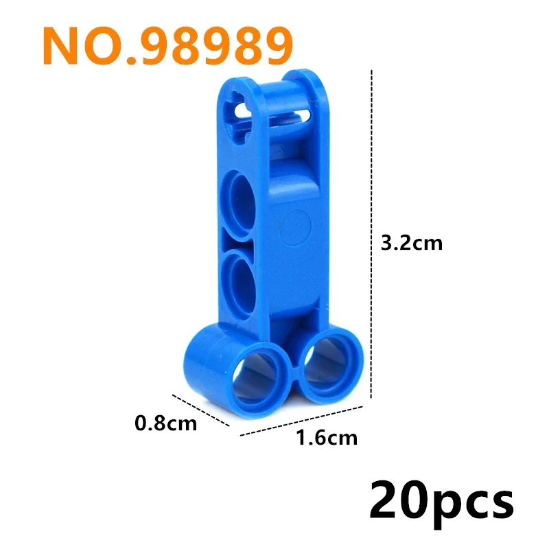 DIY Technical Parts Axle Pin Connectors MOC Bricks compatible  Assembles 15100 55615 32291 98989 Building Blocks Toy