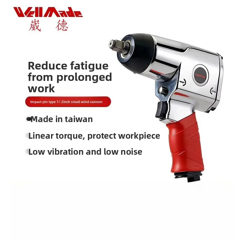 Taiwan 1/ 2inch Pneumatic Wrench Small Air Impact Wrench Industrial Grade High Torque Wrench/Auto Repair Air Wrench Ww-1417