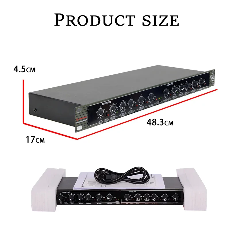 Mono 4-way 234XL for electronic crossovers and XLRs dbx234 dbx 234XL 234 Professional Audio Peripherals Stereo 2/3-way