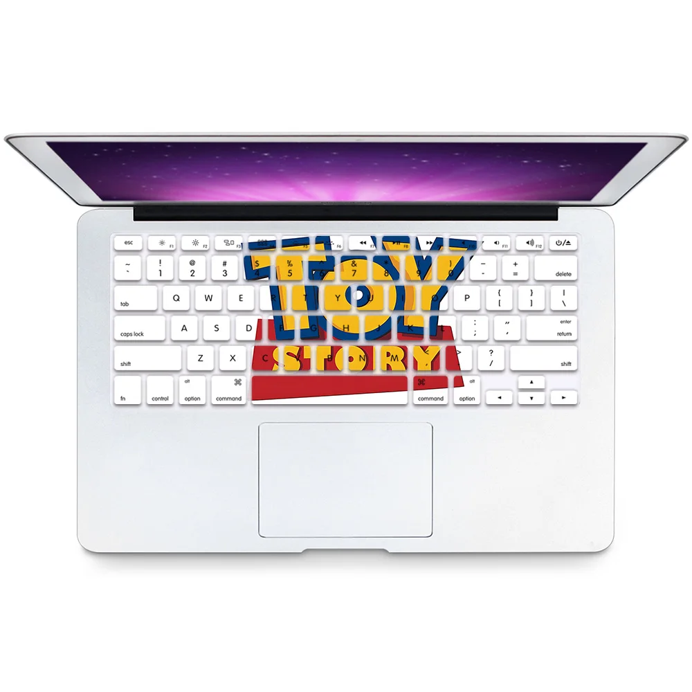 Toy Story Buzz Lightyear US Layout Soft Silicone Keyboard Cover for Macbook pro A1278 A1286 Retina A1425 A1502 A1398 Air A1369