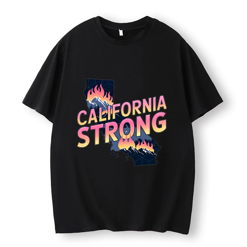 Los Angeles Wildfire Rescue Oversized Shirt, California Fire Support, La Strong T-Shirt, Pray for Los Angeles.Wildfire Awareness