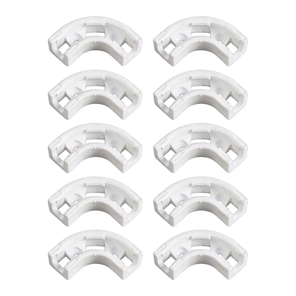 10 Pack for pe Corner Bracket for RO Water Purifier Tubing 90 Degree Angle Support for Efficient Pipe Layout and Routing