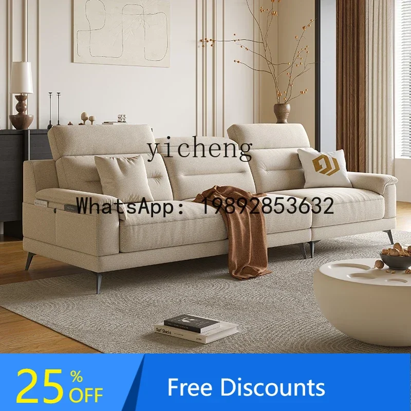 

fabric sofa cotton and linen living room cat claw velvet fabric sofa simple style