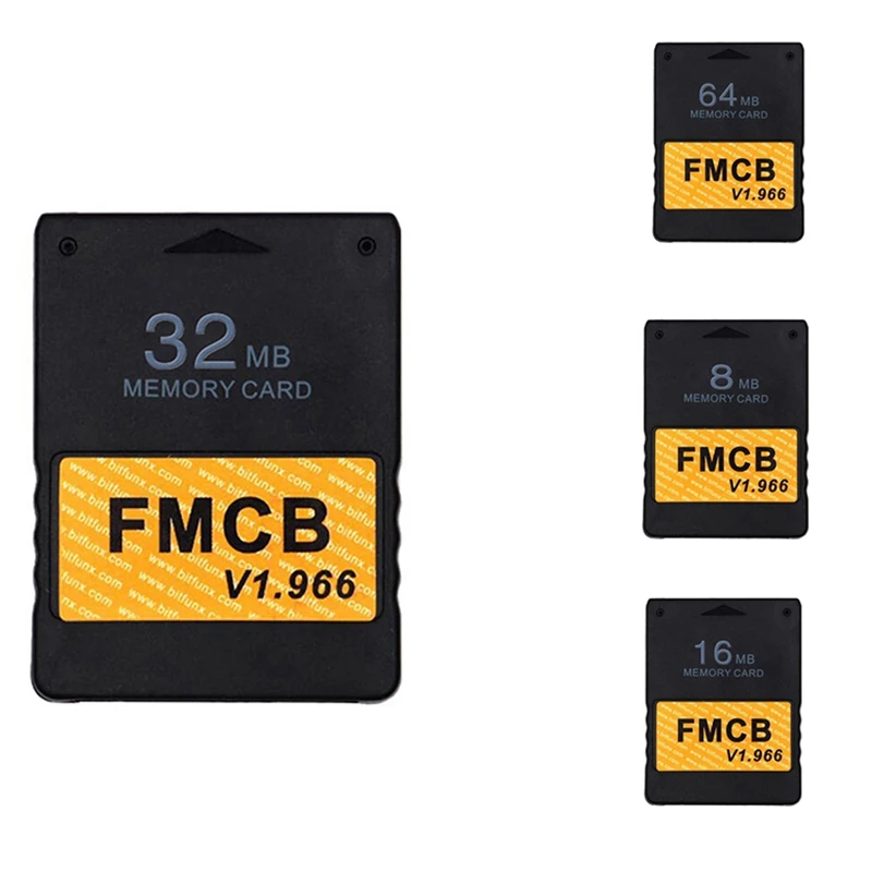 

New FMCB Free Mcboot V1.966 Memory Card For Sony PS2 Playstation-2 Game Consoles