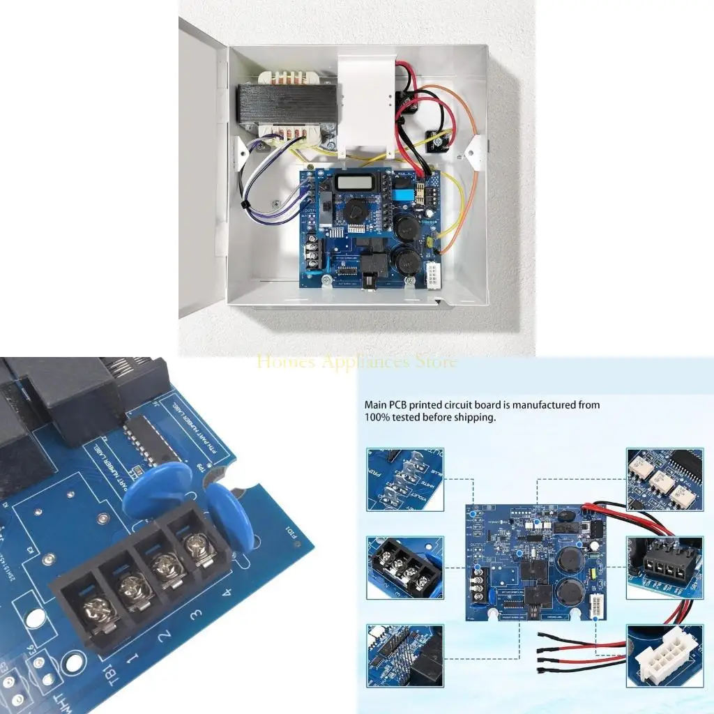D0AB POOTH الكلورورينور لوحة الدوائر الرئيسية تجمع كلورورين جزء من الملمس البلاستيكي لوحة بلاستيكية مثالية لأنظمة الملح #1