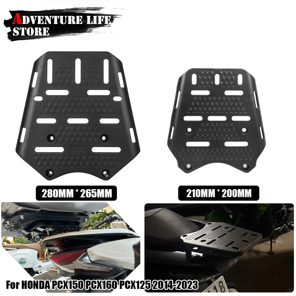 

Motorcycle Accessories Trunk Rear Shelf Storage Rack For HONDA PCX150 PCX160 PCX125 2014-2023 Top Box Luggage Case Seat Bracket