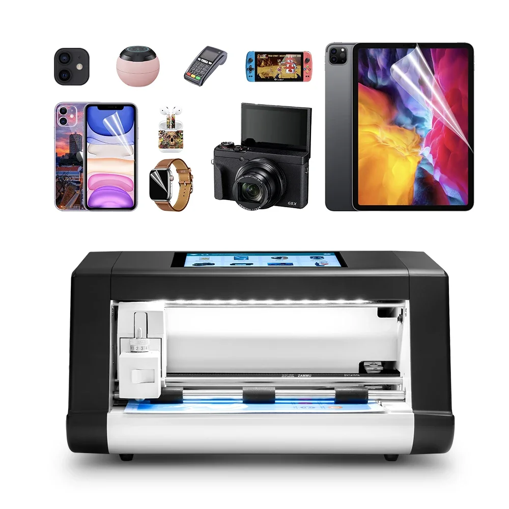 Unlimited Intelligent Hydrogel Film Cutter Plotter Smart TPU Maquina Hidrogel Mobile Phone Screen Protector Cutting Machine