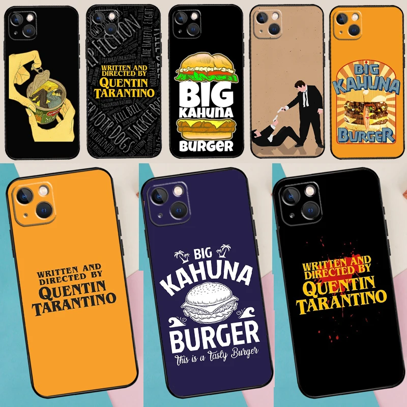 Quentin Tarantino Movie Bumper For iPhone 14 13 Pro Max 12 mini 11 Pro Max 6 7 8 Plus XS XR XS Max SE 2020 Cover