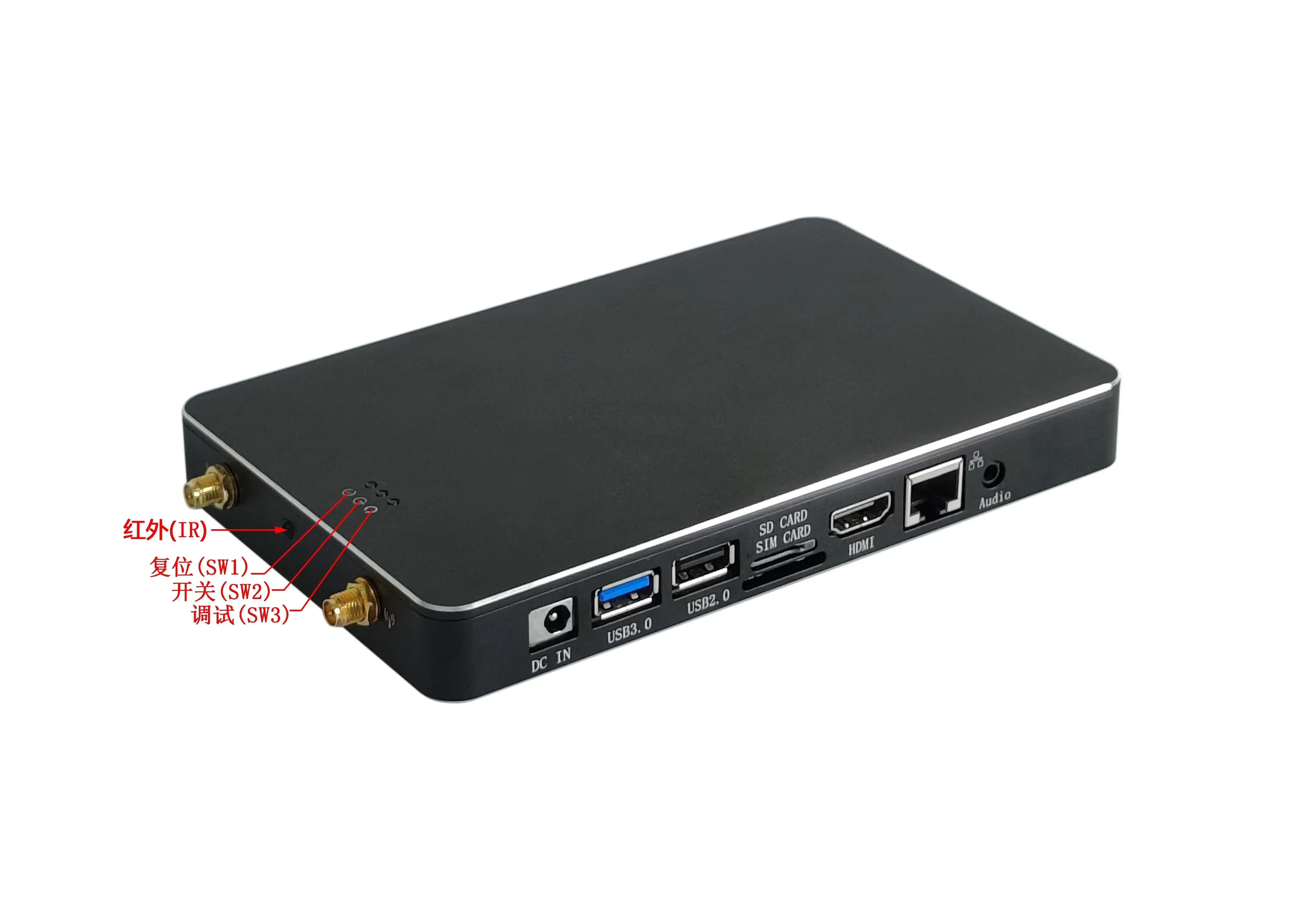 China Günstiger Android-Mini-PC Rockchip RK3399 CPU unterstützt Android 11 System 4G RAM 32G Speicher HD-MI LVDS EDP 4K 2K 6*USB 2.0