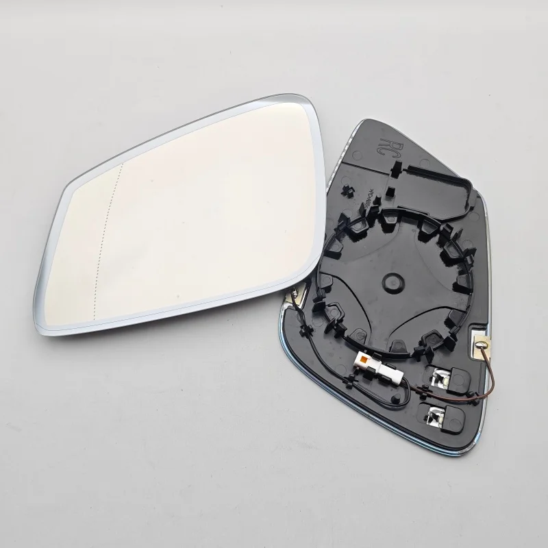 For BMW5 6 7SeriesE60 F10 F18 F07 GT F06 F01 F02 2Pins Wired Auto Dimming Anti Glare Heated Side Wing Rearview Mirror Glass Lens