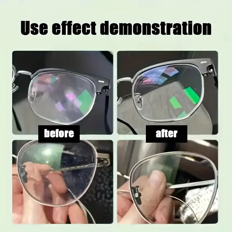 تركيبة مسح قوية، إصلاح خدوش النظارات، حماية النظارات، صيانة وإصلاح الزجاج، إصلاح محمول، تركيبة متينة