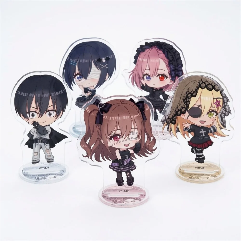 10cm 2.5Dimensional Seductio Acrylic Keychain Model Figure Cosplay Plate Holder Topper Birthday Fans Halloween‌ Gift
