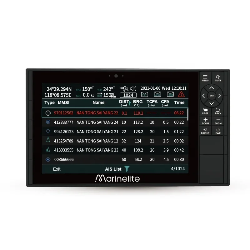 Marinelite ais boat system nautical equipment navigation ship ais boat class a