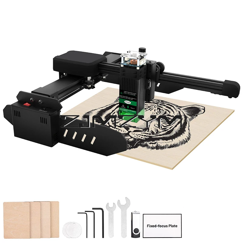 Machine de gravure laser CNC T2020, imprimante de marquage, bois, verre, métal, graveur en acier inoxydable, 20x20