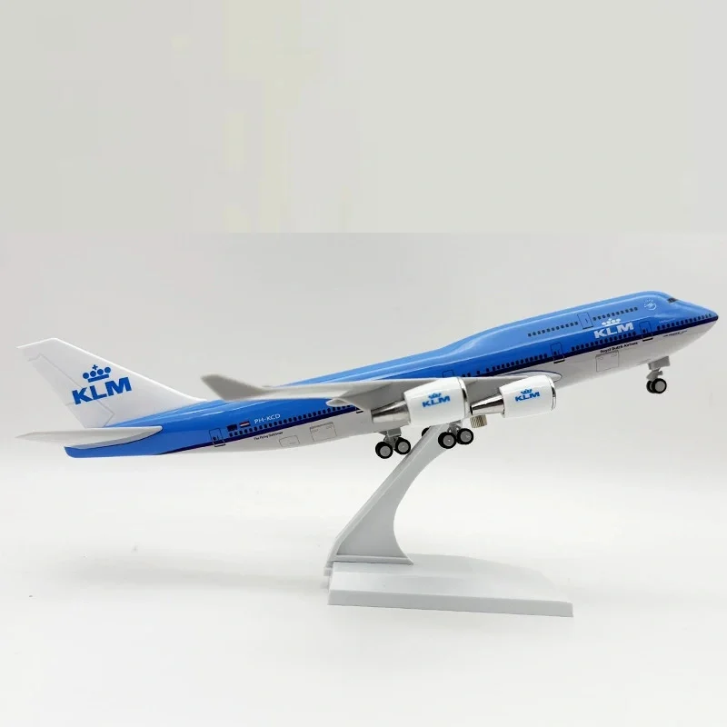 1/250 مقياس 30 سنتيمتر 747 طائرة نموذجية KLM الخطوط الجوية الملكية B747 نماذج طائرة الراتنج نموذج طائرة بناء عدة جمع الطائرة #3