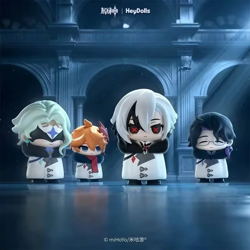 

Mihoyo Suplay Genshin Fatui Harbinger Blind Box Anime Figure Collectible Mystery Gift Ornament Trendy Toys & Hobbies