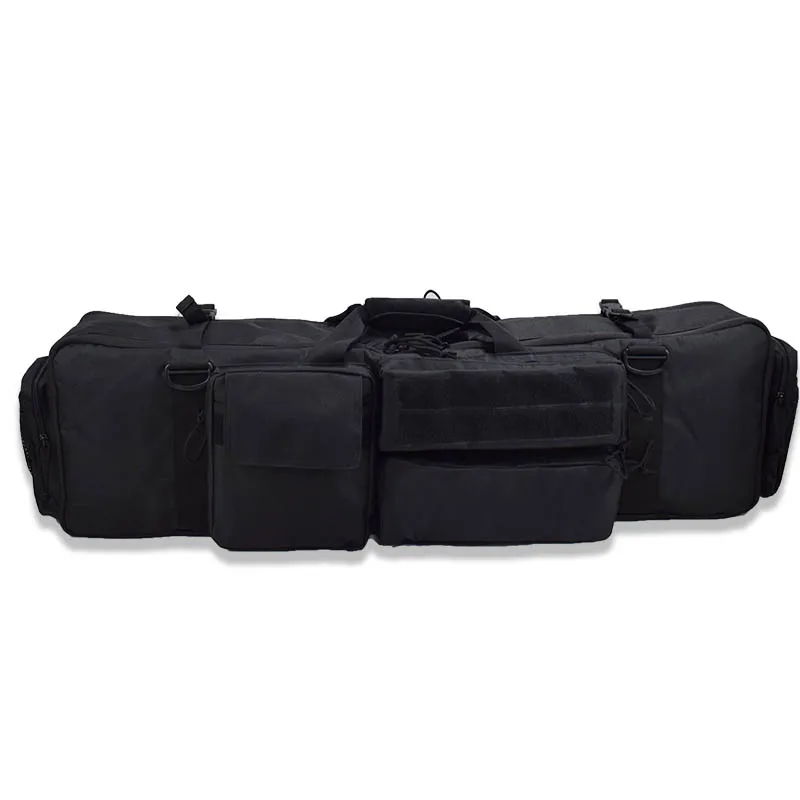 Imagem -02 - Mochila Tática Resistente Tiro Airsoft Paintball Rifle Bolsa Case de Arma Caça Rifle Arma Coldre M249