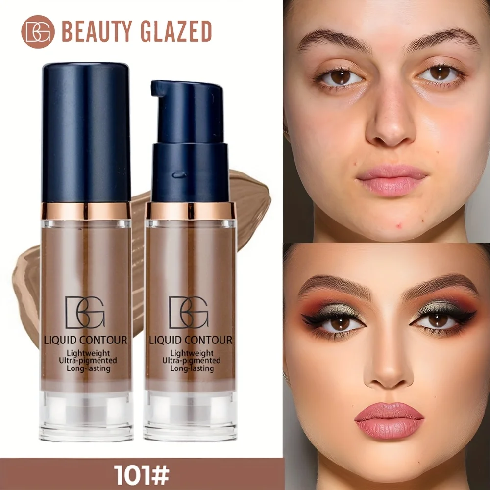 ครีมคอนทัวร์ชนิดน้ํา 2 สี, เอฟเฟกต์แมตต์ติดทนนาน, เนื้อเนียนและกันน้ํา, เอฟเฟกต์แมตต์, บรอนเซอร์สําหรับผิวหน้า, แต่งหน้า