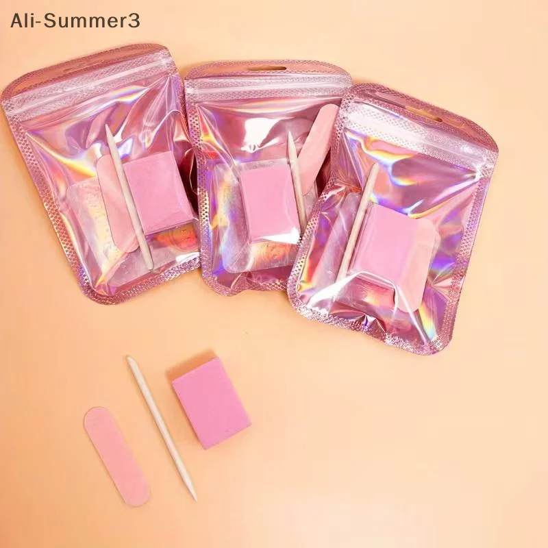 Kit di attrezzi per unghie da 5/20 set, mini lime per unghie, tamponi per lucidatura e bastoncini, adatto per lucidatura di gioielli fai da te e cura delle unghie