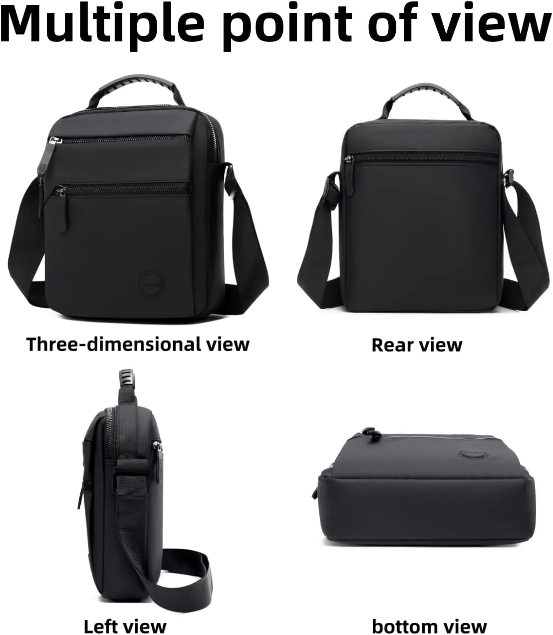 Sling Men Messager Bag Oxford Business Large Capacity Outdoor Sport Travel Gym Hiking Cycling Crossbody Shoulder Bag Daily Using