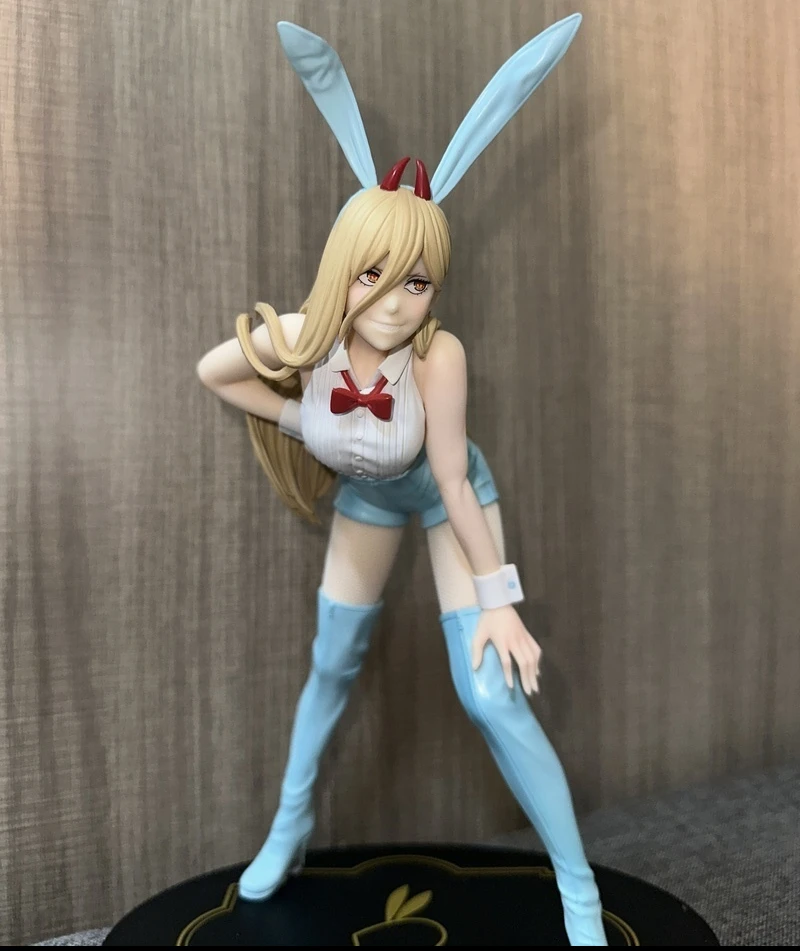 متوفر في المخزون منشار Furyu رجل Bicute الأرانب ماكيما الأحمر الأرنب الطاقة النسخة الزرقاء البلاستيكية نموذج أنيمي المقتنيات الشكل اللعب