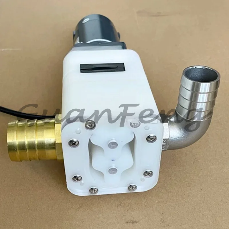Food grade gear pump filling machine, self-priming pump for filling honey and sauce liquids