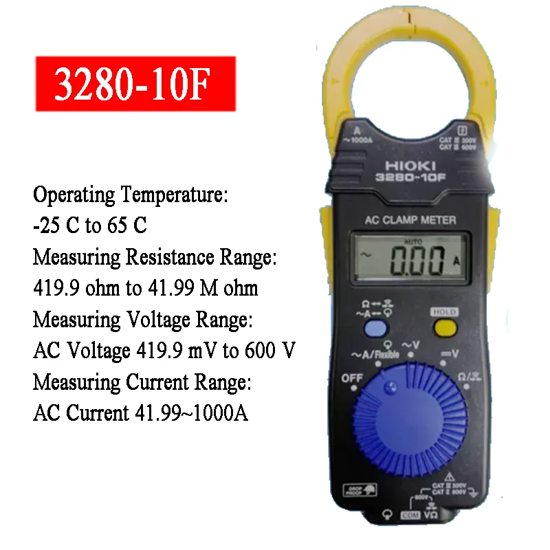¿Por qué el HIOKI 3288 es la mejor opción para mediciones de corriente en instalaciones industriales? Descubre por qué este clamp meter es esencial