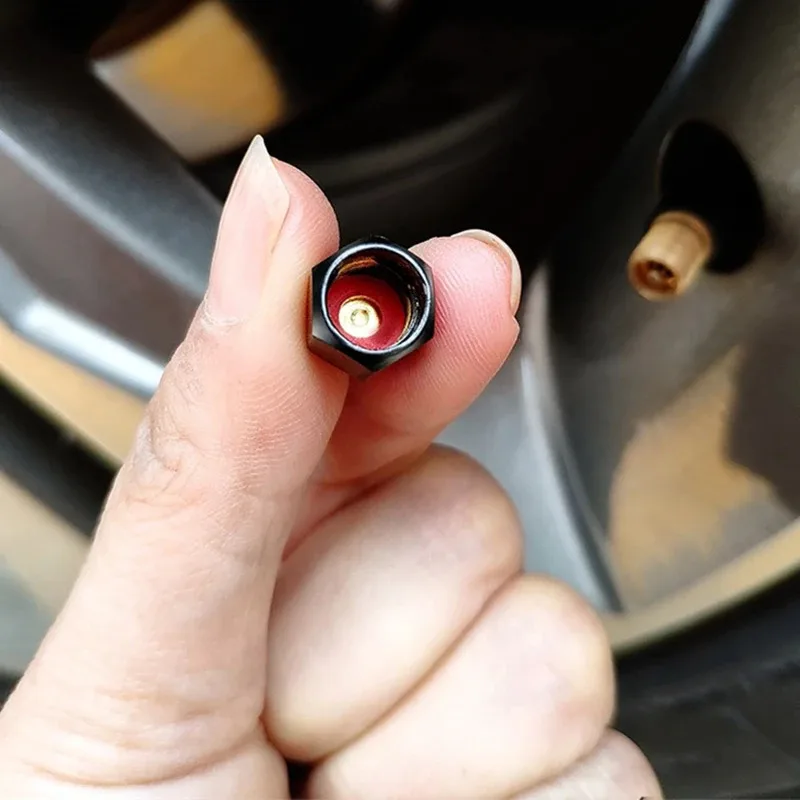 New 4/5pcs Metal Car Wheel Valve Caps Stem Covers for VW Volkswagen Golf Polo Passat Tiguan Touran Jetta Accessories view 5
