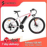 Fafrees F28 MT Electric Bicycle for Men Mountain Bike E-bike 250W 36V 14.5AH Lithium Battery Electric Bike