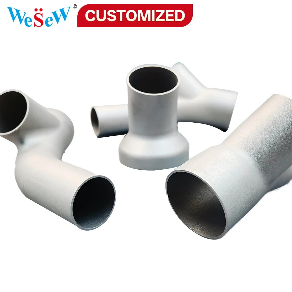 

Изготовленные на заказ 3D-печатные фитинги из нержавеющей стали: промышленные бесшовные тройники равнопроходные, изготовленные методом сварки/штамповки