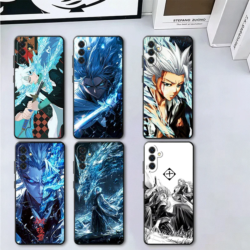 Bleach Hitsugaya Toushirou Soft Phone Case for Samsung A17 A37 A57 A16 A26 A36 A56 A15 A25 A35 A55 A14 A24 A34 A54 A13 A23 A33 A