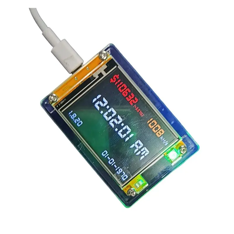 Nmminer Smart Display 2,4 inch Mini Nerdminers 780KH/S Harshrate Bitcoin Crypto Solo Miner Loterij Nerdminers