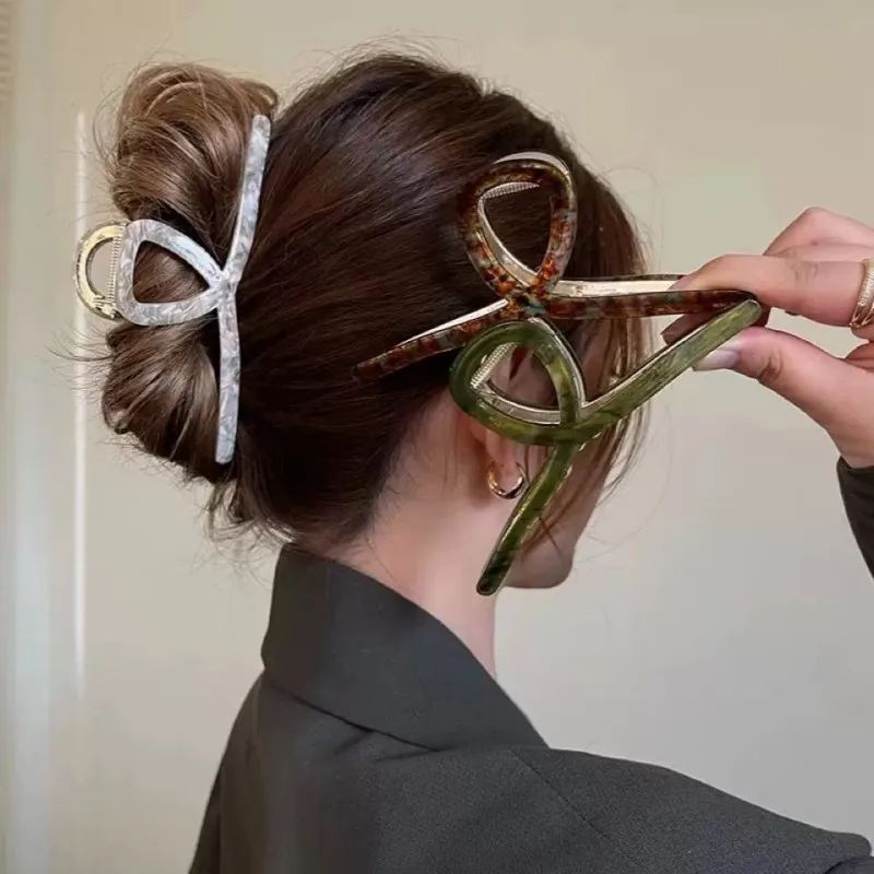 Metall-Haarspangen für Damen, geeignet für Dutt oder Freizeitkleidung, langlebiger und modischer Haarschmuck für den täglichen Gebrauch – Detail 5