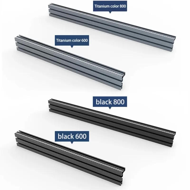 

600mm 800mm 75 type T-shaped track platform fence system 74 inch bottom woodworking laser measurement diagonal saw fence