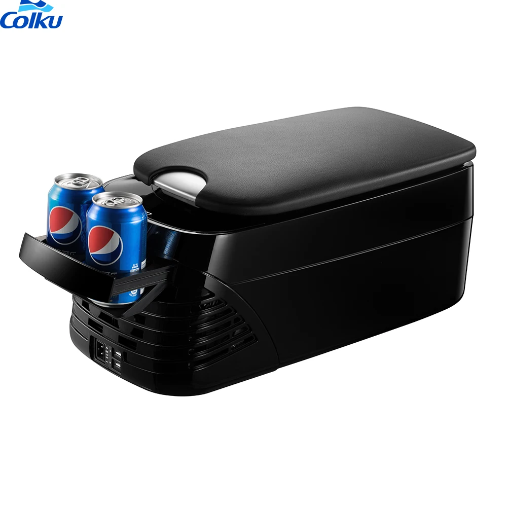 Refrigerador portátil con compresor para coche, mini refrigerador de 12v y 8L, CC, para caravana, suv, BF-8H, refrigeración y calefacción