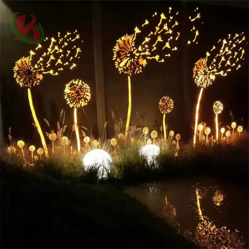 Landscape Architecture Company Outdoor Copper Color Lights