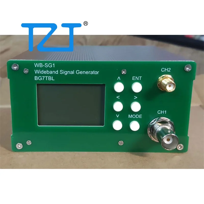 

TZT WB-SG1 20MHz-9.5GA Wideband Signal Generator Built-in OCXO Adjustable Output Power Support Data Input with 1.7-inch Screen