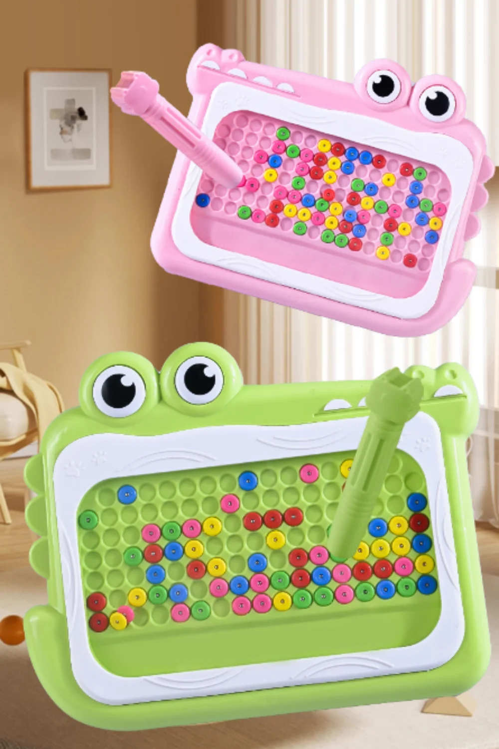 Free Educational Games For Kids - クロコダイル磁気お絵かきボード 子供用知育玩具 落書きボード 3～6歳幼児向け