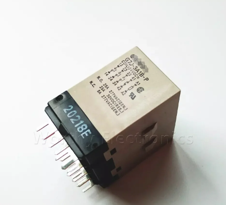 

Free Shipping 10PCS/LOT 24VDC 25A 10PIN Relay G7J-3A1B-P